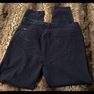 Sophia Vergara Size 12 Jet Black Jeans 5-Picket Denim